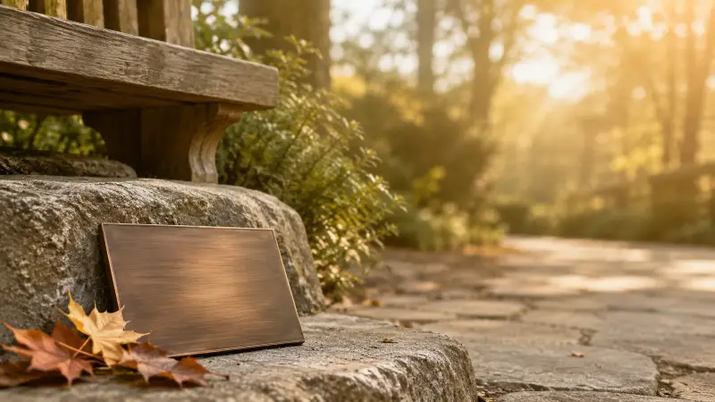 What to Write on a Memorial Plaque: Wording, Layouts and 45 Examples